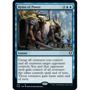 Image for Reins of Power (734) (CLB) - Magic: The Gathering