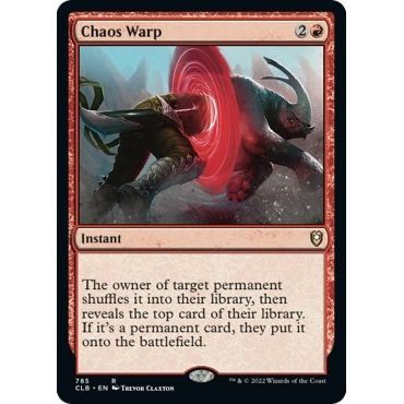 Image for Chaos Warp (785) (CLB) - Magic: The Gathering