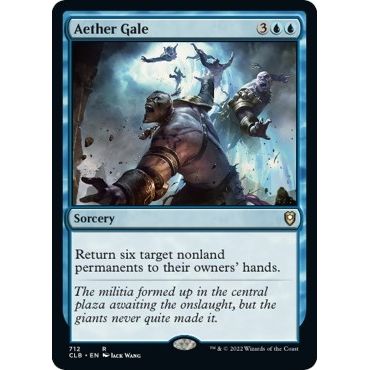 Image for Aether Gale (712) (CLB) - Magic: The Gathering