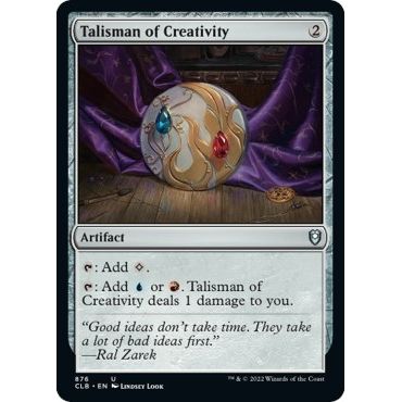 Image for Talisman of Creativity (876) (CLB) - Magic: The Gathering