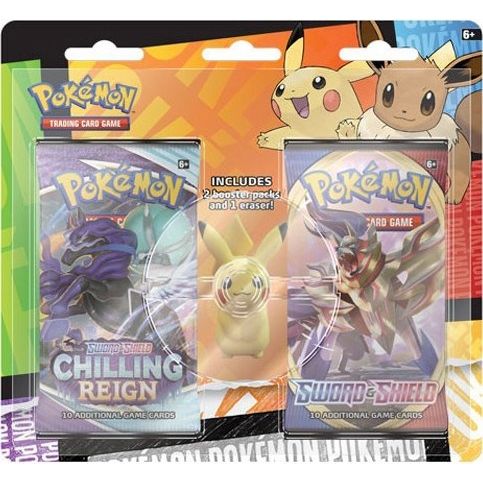 Image for Pokemon TCG: Back to School Eraser Blister [Pikachu] - Pokemon