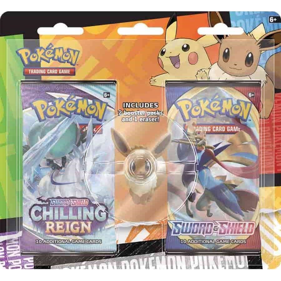 Image for Pokemon TCG: Back to School Eraser Blister [Eevee] - Pokemon