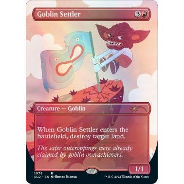 Image for Goblin Settler (1076) (SLD) - Magic: The Gathering