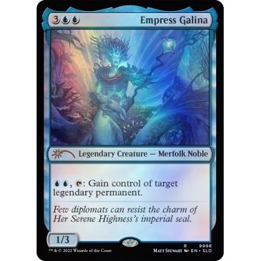 Image for Empress Galina (9998) (SLD) - Magic: The Gathering