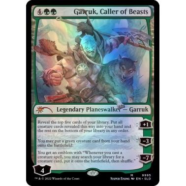 Image for Garruk, Caller of Beasts (9995) (SLD) - Magic: The Gathering