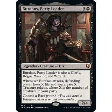 Image for Burakos, Party Leader (653) (CLB) - Magic: The Gathering