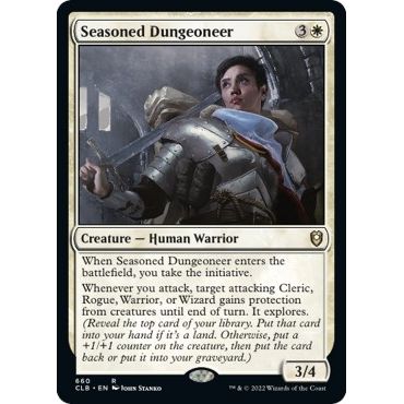 Image for Seasoned Dungeoneer (660) (CLB) - Magic: The Gathering