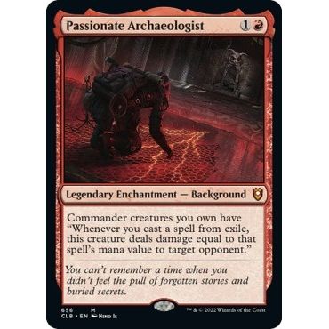 Image for Passionate Archaeologist (656) (CLB) - Magic: The Gathering