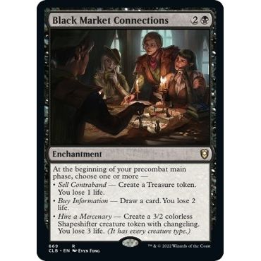 Image for Black Market Connections (669) (CLB) - Magic: The Gathering