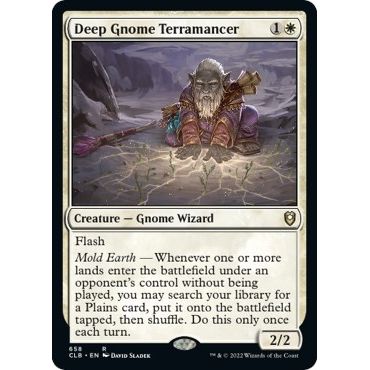 Image for Deep Gnome Terramancer (658) (CLB) - Magic: The Gathering