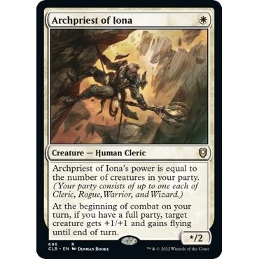 Image for Archpriest of Iona (686) (CLB) - Magic: The Gathering