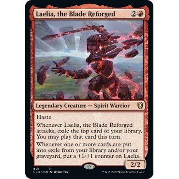 Image for Laelia, the Blade Reforged (801) (CLB) - Magic: The Gathering