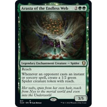 Image for Arasta of the Endless Web (817) (CLB) - Magic: The Gathering