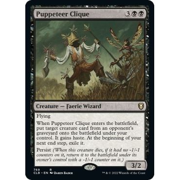 Image for Puppeteer Clique (769) (CLB) - Magic: The Gathering