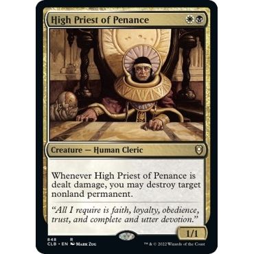 Image for High Priest of Penance (848) (CLB) - Magic: The Gathering