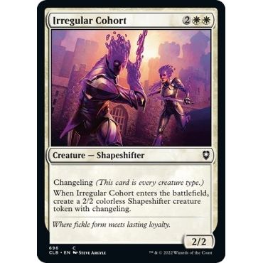 Image for Irregular Cohort (696) (CLB) - Magic: The Gathering