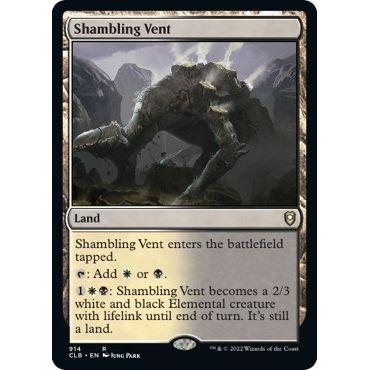 Image for Shambling Vent (914) (CLB) - Magic: The Gathering