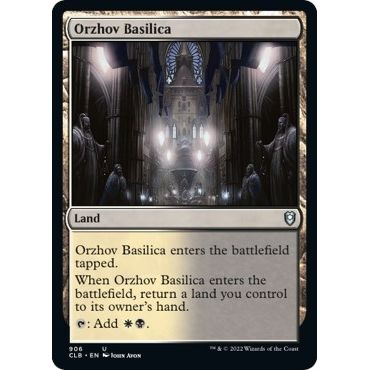 Image for Orzhov Basilica (906) (CLB) - Magic: The Gathering