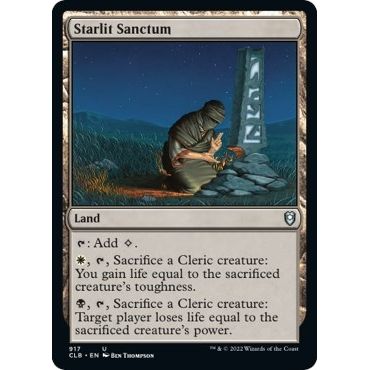Image for Starlit Sanctum (917) (CLB) - Magic: The Gathering