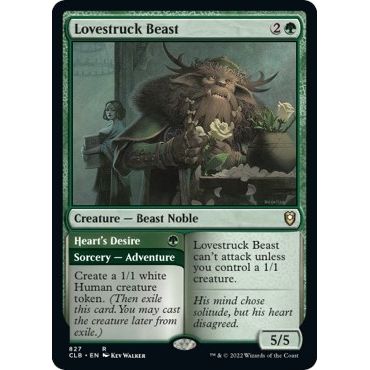 Image for Lovestruck Beast (827) (CLB) - Magic: The Gathering