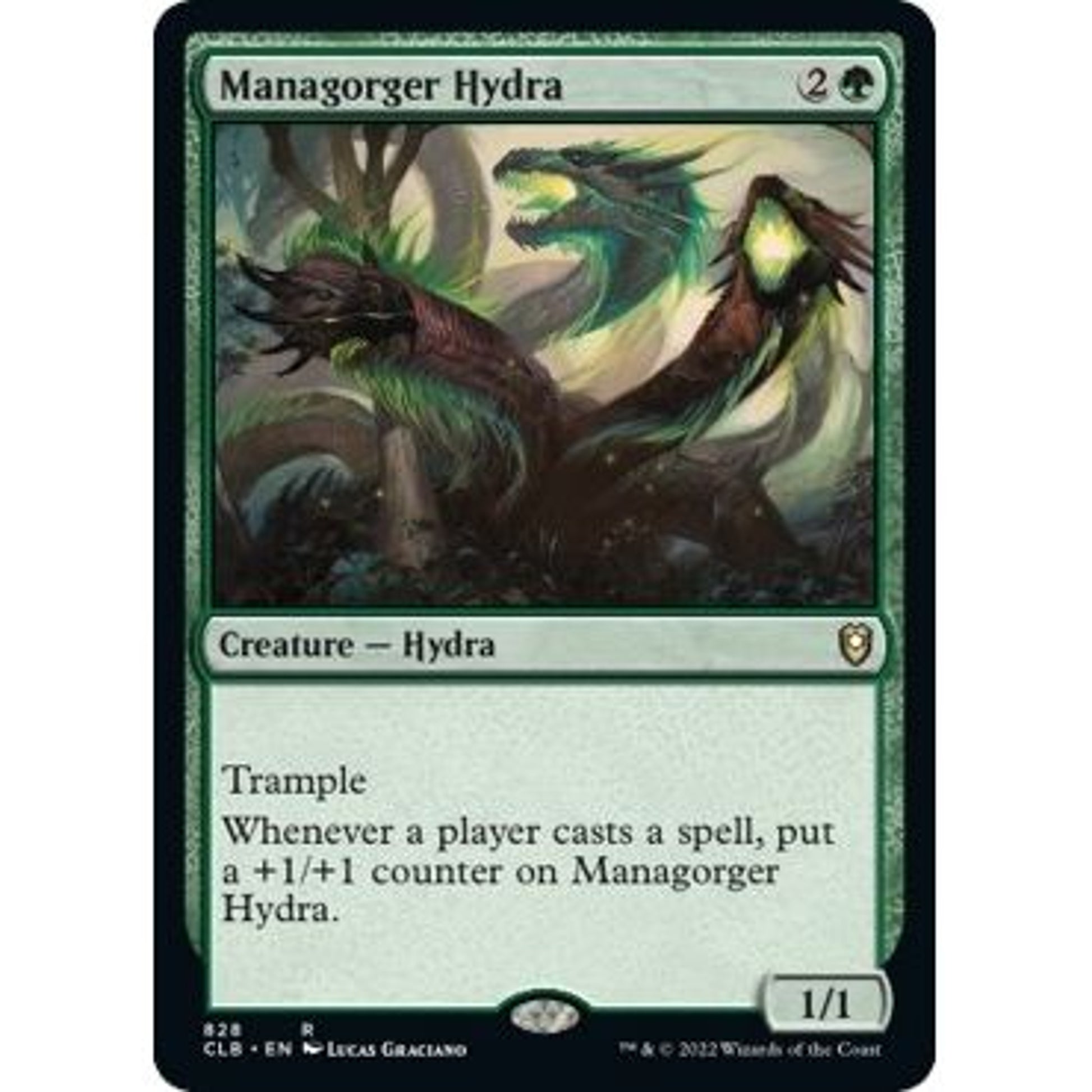 Image for Managorger Hydra (828) (CLB) - Magic: The Gathering