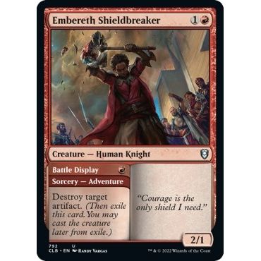 Image for Embereth Shieldbreaker (792) (CLB) - Magic: The Gathering