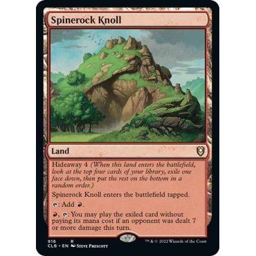 Image for Spinerock Knoll (916) (CLB) - Magic: The Gathering