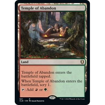 Image for Temple of Abandon (921) (CLB) - Magic: The Gathering