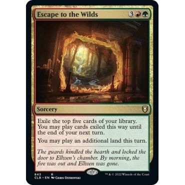 Image for Escape to the Wilds (843) (CLB) - Magic: The Gathering