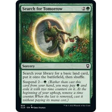 Image for Search for Tomorrow (834) (CLB) - Magic: The Gathering