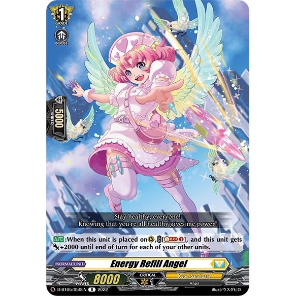 Image for Energy Refill Angel (D-BT05/050EN) (D-BT05) - Cardfight Vanguard