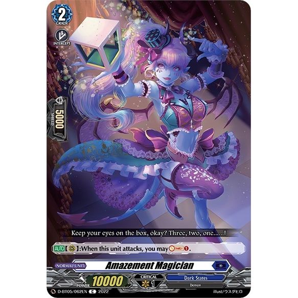 Image for Amazement Magician (D-BT05/062EN) (D-BT05) - Cardfight Vanguard