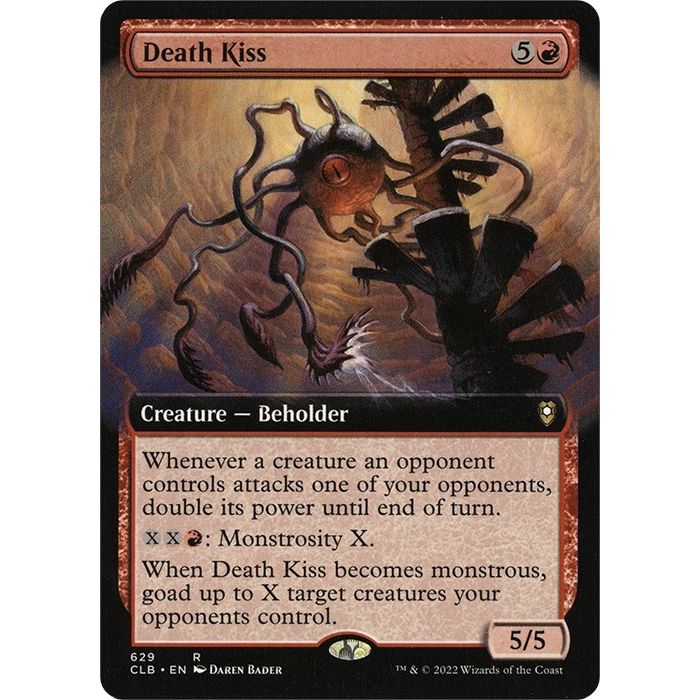 Image for Death Kiss (Extended Art) (629) (CLB) - Magic: The Gathering