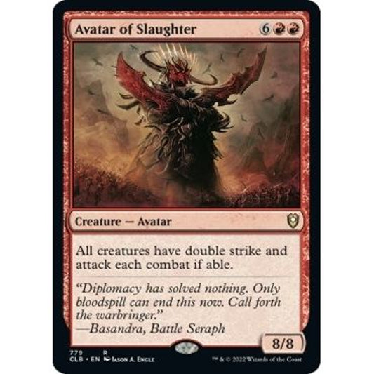 Image for Avatar of Slaughter (779) (CLB) - Magic: The Gathering