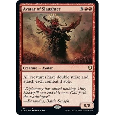 Image for Avatar of Slaughter (779) (CLB) - Magic: The Gathering