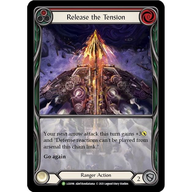 Image for Release the Tension (Red) - LGS096 (LGS096) (PR) - Flesh and Blood TCG