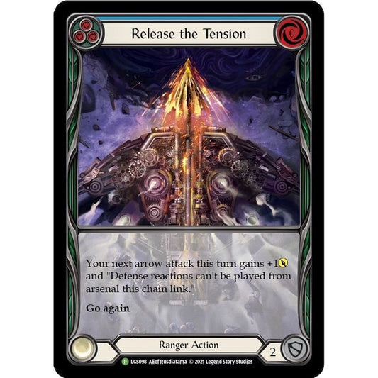 Image for Release the Tension (Blue) - LGS098 (LGS098) (PR) - Flesh and Blood TCG