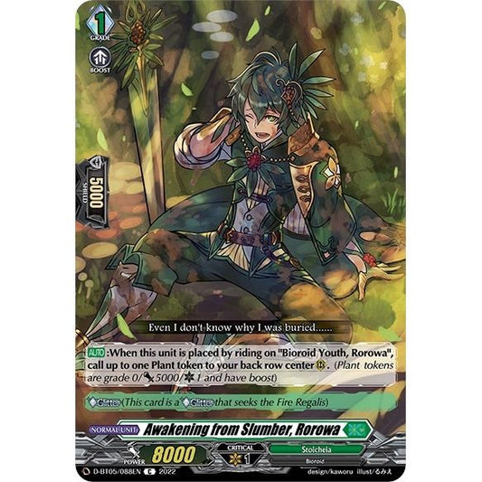 Image for Awakening from Slumber, Rorowa (D-BT05/088EN) (D-BT05) - Cardfight Vanguard