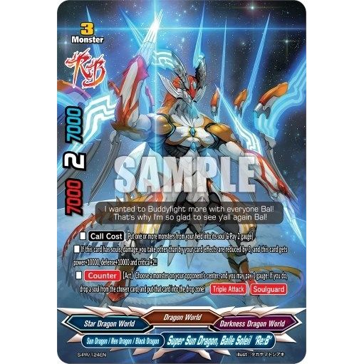 Image for Super Sun Dragon, Balle Soleil "Re:B" (S-PR/124EN) (S-PR) - Future Card BuddyFight