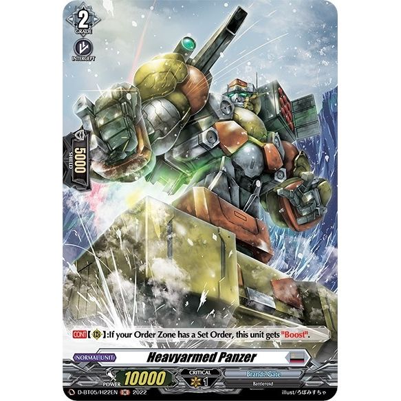 Image for Heavyarmed Panzer (Holo) (D-BT05/H22EN) (D-BT05) - Cardfight Vanguard