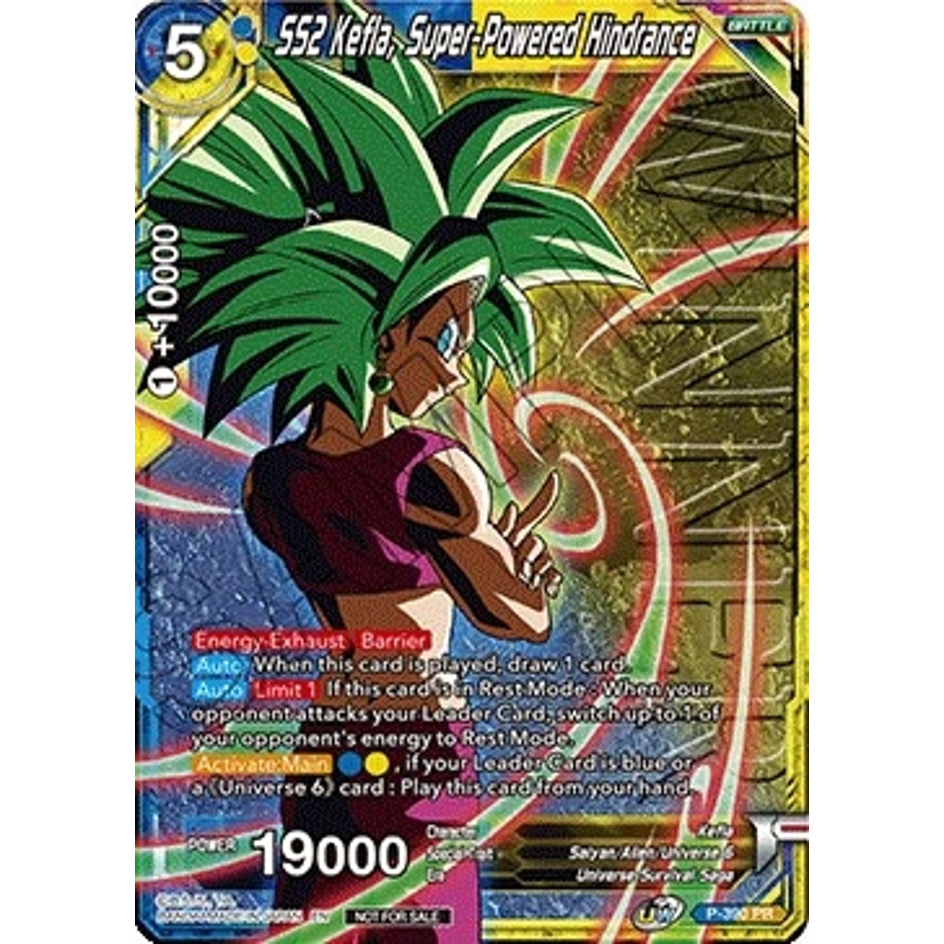 Image for SS2 Kefla, Super-Powered Hindrance (Tournament Pack Vol. 8) (Winner) (P-390) (TPR) - Dragon Ball Super: Masters