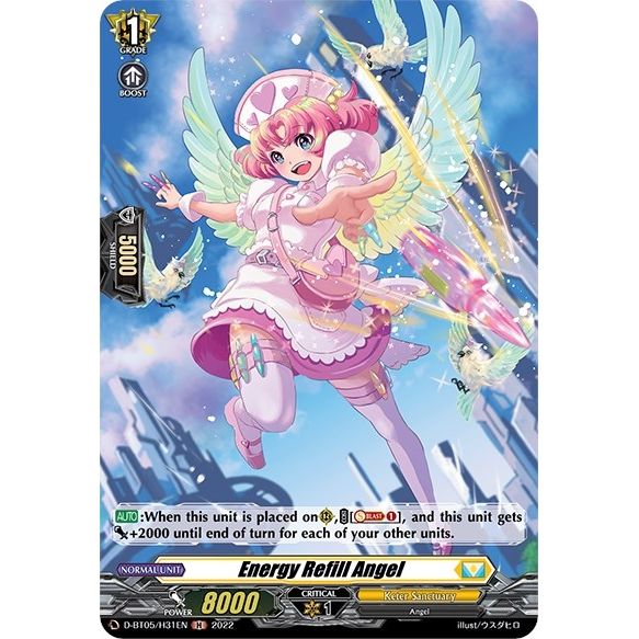 Image for Energy Refill Angel (Holo) (D-BT05/H31EN) (D-BT05) - Cardfight Vanguard