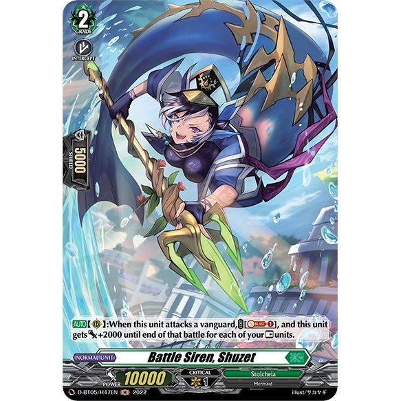 Image for Battle Siren, Shuzet (Holo) (D-BT05/H47EN) (D-BT05) - Cardfight Vanguard