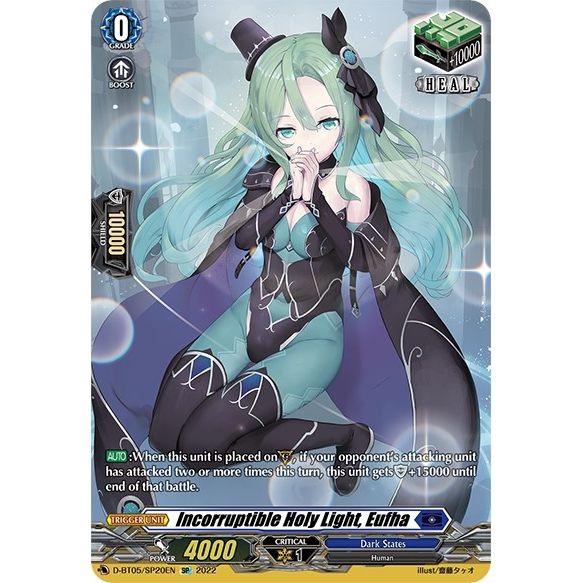 Image for Incorruptible Holy Light, Eufha (SP) (D-BT05/SP20EN) (D-BT05) - Cardfight Vanguard