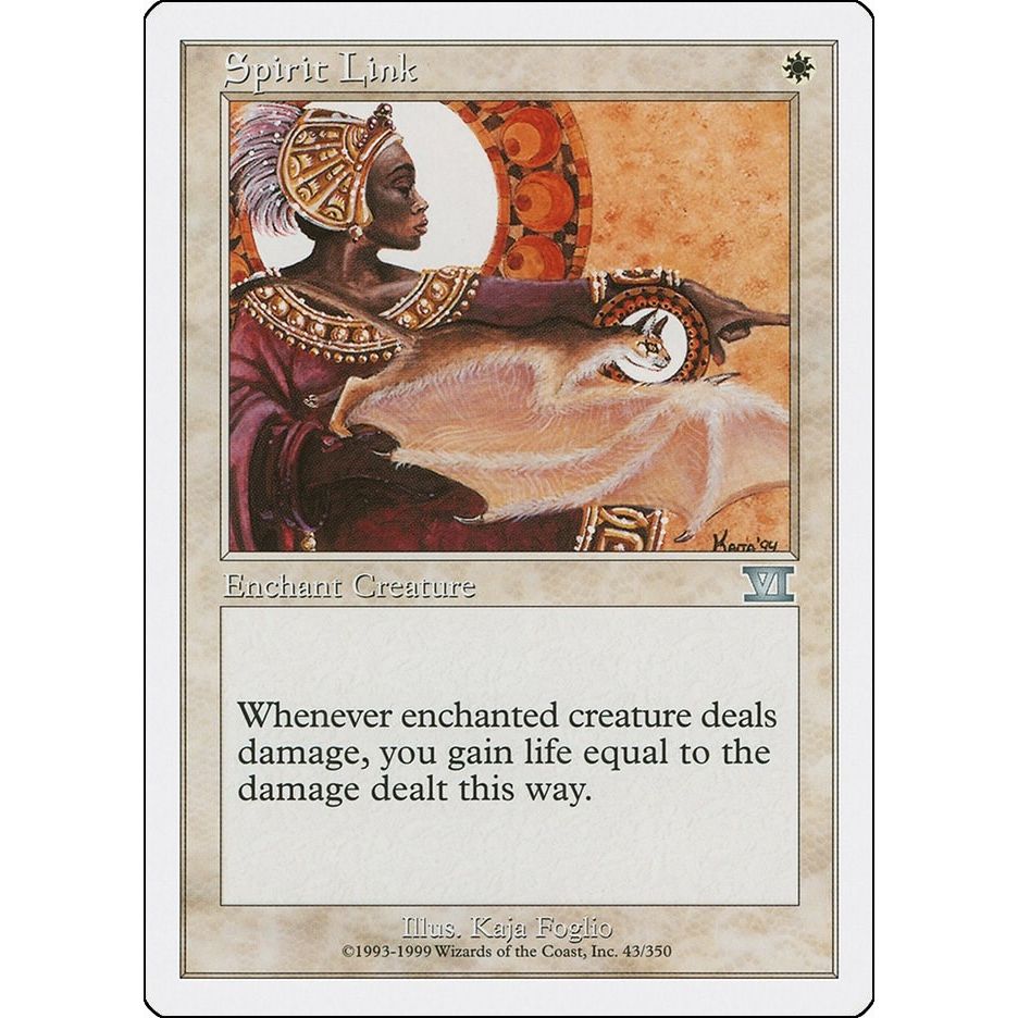 Image for Spirit Link (43) (6ED) - Magic: The Gathering