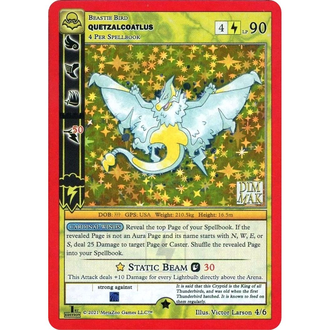 Image for Quetzalcoatlus (4/6) (DIMAK) - MetaZoo