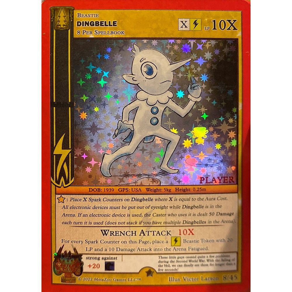 Image for Dingbelle (Player Stamped) (8/45) (CCP) - MetaZoo