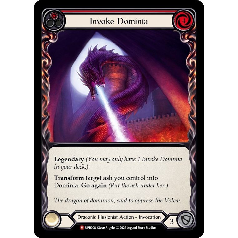 Image for Invoke Dominia // Dominia (UPR008) (UPR) - Flesh and Blood TCG