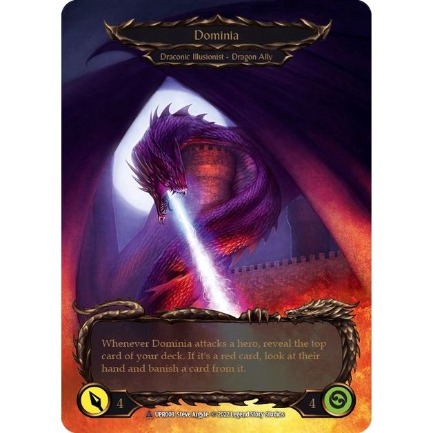 Image for Invoke Dominia // Dominia (Marvel) (UPR008) (UPR) - Flesh and Blood TCG