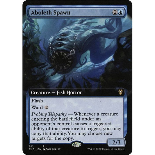 Image for Aboleth Spawn (Extended Art) (612) (CLB) - Magic: The Gathering